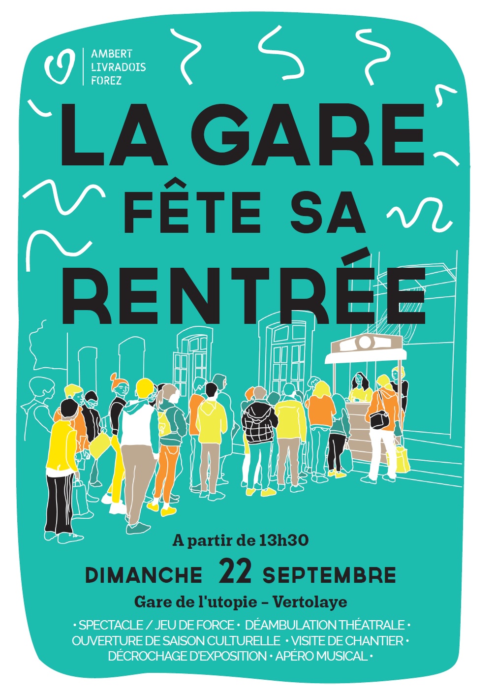 Affiche de la fête de rentrée
