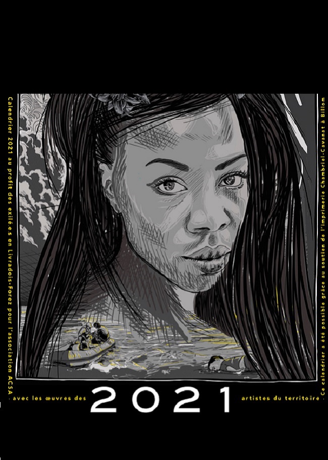 portrait d'une jeune femme noire