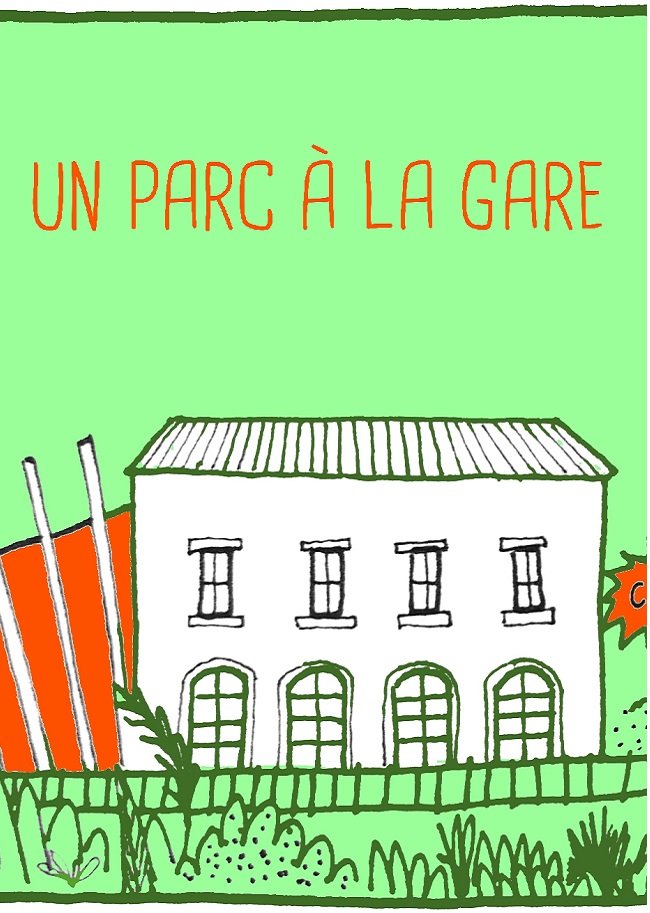 dessin de la gare