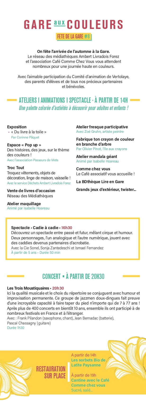 programme détaillé - Fête de la Gare