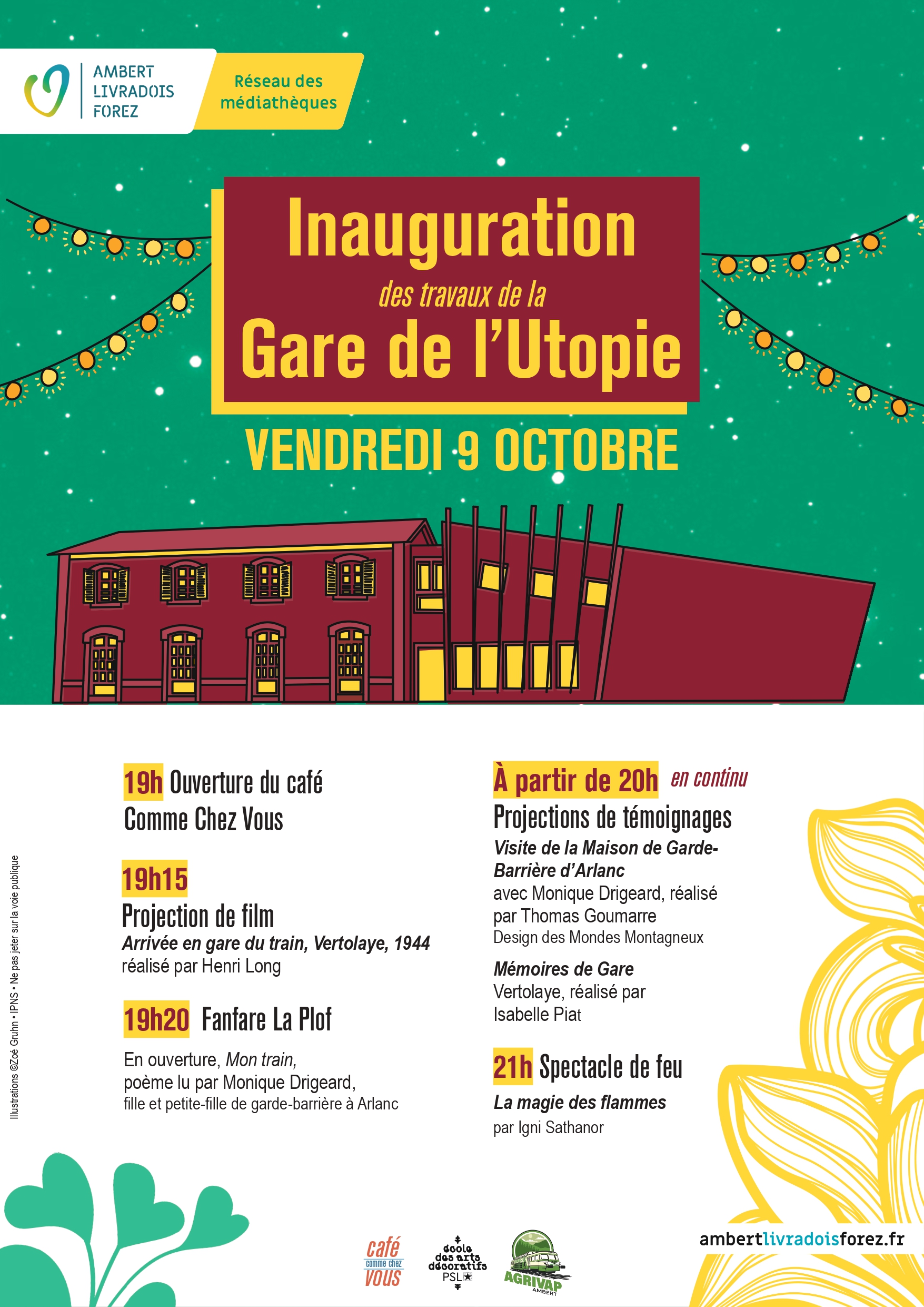affiche inauguration 09-10-2026