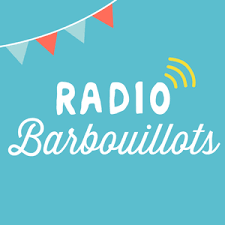 le logo bleu de la radio