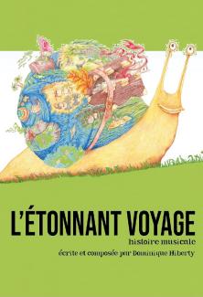 le dessin d'un escargot portant le globe sur son dos