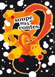 l'affiche graphiue, des flames orange, jaune, rouge sur un fond noir