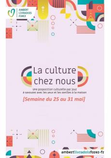 affiche culture chez nous