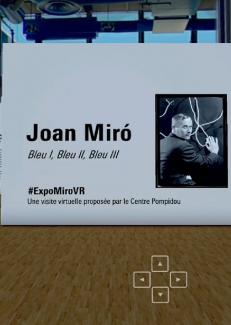 capture d'écran de l'exposition virtuelle