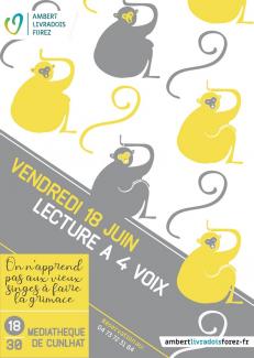 dessins de singes en jaune et en gris