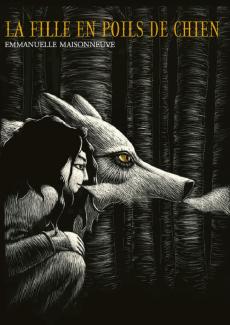 couverture du roman la fille en poils de chien
