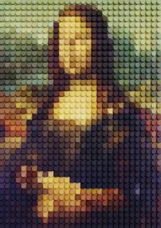 La Joconde en pixels