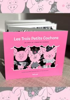 couverture du livre les trois petits cochons