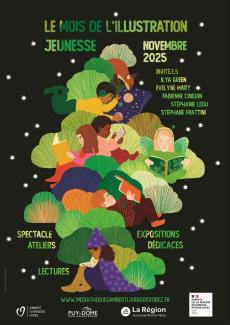 l'affiche du festival illustrée par Ilya Green