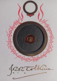 une reproduction de la signature de Tolkien