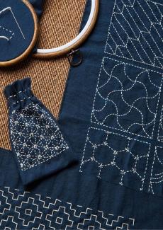 photo de broderie sashiko
